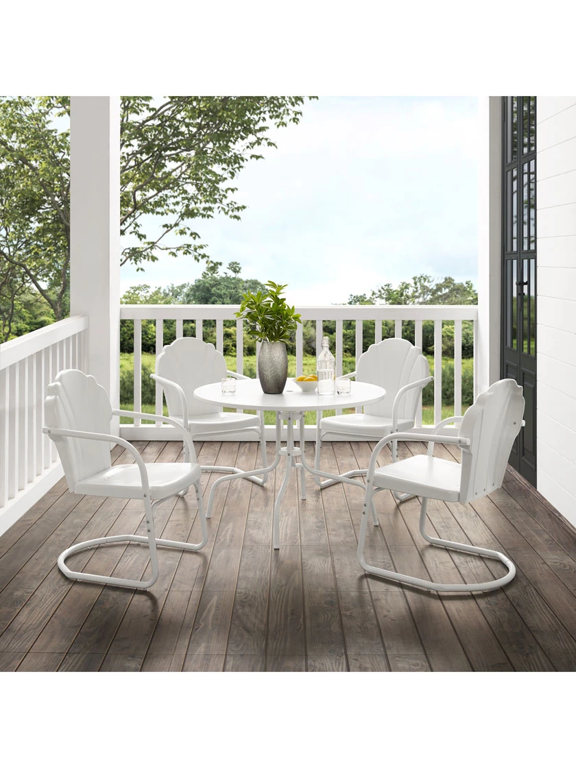Crosley Tulip 5-piece Outdoor Dining Set 8 Crosley Tulip 5-piece Outdoor Dining Set - Image 8