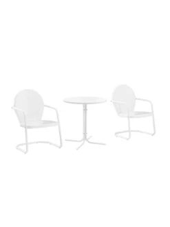 Crosley Griffith 3-piece Outdoor Bistro Set -OW Garden Decor Shop 8611589 wt 33v