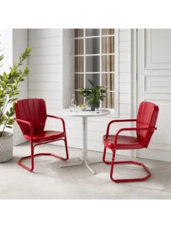 Crosley Ridgeland 3-piece Outdoor Bistro Set -OW Garden Decor Shop 8611594 rd 17v