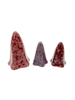 Potting Shed Tinkling Toadstool Sculptures, Set Of 3 -OW Garden Decor Shop 8611730 spr 08v potting shed tinkling toadstool sculptures set of 3 spring