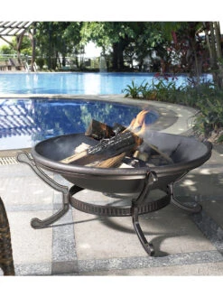 Crosley Ashland Firepit -OW Garden Decor Shop 8611932 04v