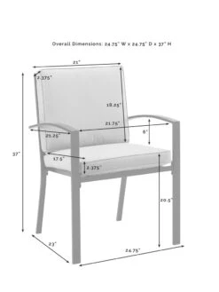 Crosley Kaplan Dining Set -OW Garden Decor Shop 8611954 11v
