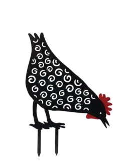 Chicken Friends Garden Stake 10 Chicken Friends Garden Stake -OW Garden Decor Shop 8612015 4545 tif