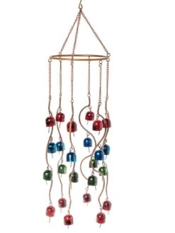 Spiral Bells Wind Chimes 5 Spiral Bells Wind Chimes -OW Garden Decor Shop 8612052 5317 tif