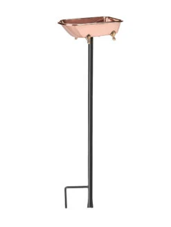Copper Bathtub Birdbath -OW Garden Decor Shop 8612202 05v
