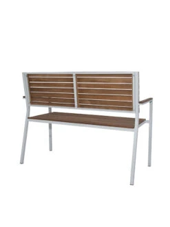 Braylee Metal And Wood Garden Bench -OW Garden Decor Shop 8612284 02v