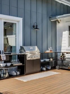 Veradek Outdoor Kitchen Series Counter Long - Stainless Steel -OW Garden Decor Shop 8612471 12V tif