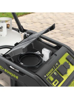 Sun Joe® 4,100/3,300-Running Watt Propane Powered Portable Generator W/24VBattery Starter -OW Garden Decor Shop 8612525 05v