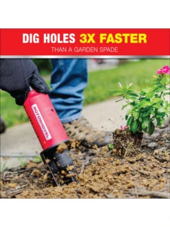 Rotoshovel Battery-Operated Garden Auger -OW Garden Decor Shop 8612719 05v