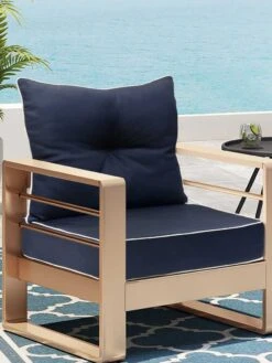 Outdoor Decor™ Seat Cushion, 24" X 24" -OW Garden Decor Shop 8612760 04v nv outdoor decor seat cushion 20x20 navy