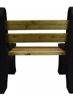 Custom Length Lightweight Indoor Or Outdoor Bench Ends -OW Garden Decor Shop 8612857BK 11V tif