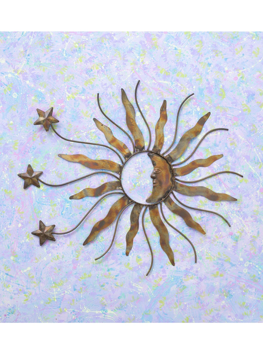 Sun, Moon & Stars Wall Décor 2 Sun, Moon & Stars Wall Décor - Image 2