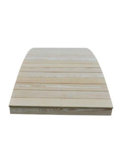 Plank Garden Bridge Unfinished 4' X 12' 8 Plank Garden Bridge Unfinished 4' X 12' -OW Garden Decor Shop 8613126 04v