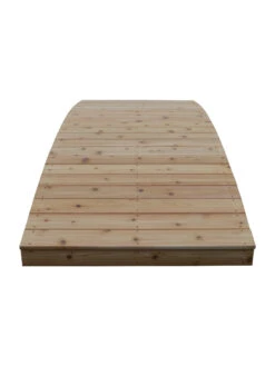Plank Garden Bridge Unfinished 4' X 12' 9 Plank Garden Bridge Unfinished 4' X 12' -OW Garden Decor Shop 8613127 04v