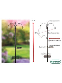 Gardman® Premium Bird Feeding Station -OW Garden Decor Shop 8613187 02v