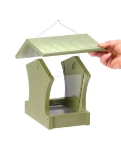 Birds Choice™ Hopper Bird Feeder 9 Birds Choice™ Hopper Bird Feeder -OW Garden Decor Shop 8613218 01v