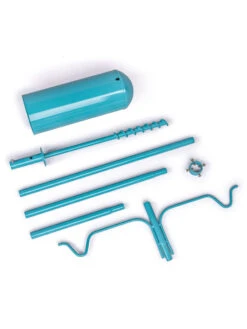 Color Pop 2 Arm Bird Feeder Pole Set With Squirrel Baffle 9 Color Pop 2 Arm Bird Feeder Pole Set With Squirrel Baffle -OW Garden Decor Shop 8613786 05v