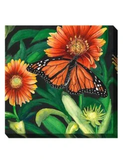 Monarch Outdoor Wall Art -OW Garden Decor Shop 8613939 01V 3 4